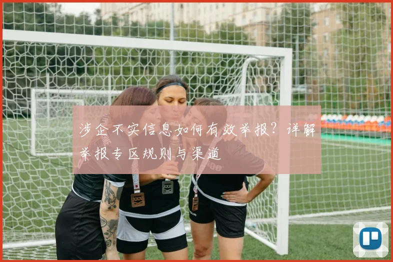 涉企不实信息如何有效举报？详解举报专区规则与渠道